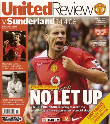 Manchester United FC v Sunderland FC